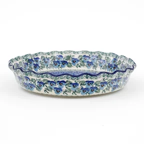 Forma do zapiekania 636 25,5cm <br> 2273X Kobaltowe bratki